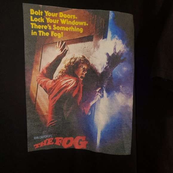 The Fog Horror Vintage Tee Shirt John Carpenter Size L/XL - Picture 2 of 5